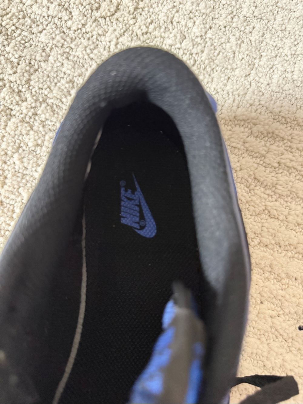 Nike Dunk Low GS Game Royal Black Blue Youth Size 4Y Sneakers No original Box - Picture 11 of 13